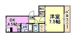 間取図画像 1DK