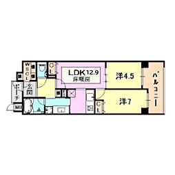 間取図画像 2SLDK