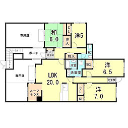 ジークレフ高羽二番館 4LDKの間取図画像