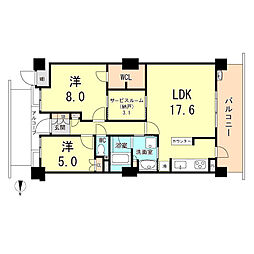 ローレルスクエア尼崎ルネ・ガーデンテラス 13階