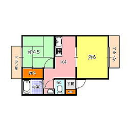 ユニオンハイツII 1階/102