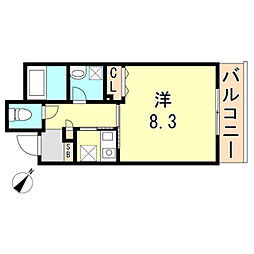 グランメール駒ヶ林 2階/202