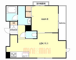 ＳｈａＭａｉｓｏｎ Ｇａｒｄｅｎｓ 六甲 4階/402