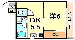 林マンション 2階/2B