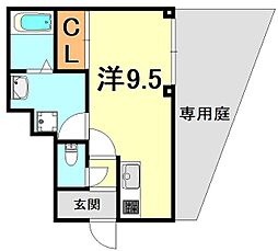 プラネットハイツKOBEII 1階