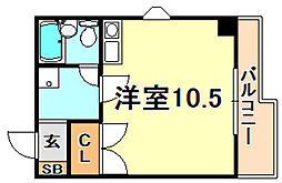 ヌーベルフルーブ 4階/405