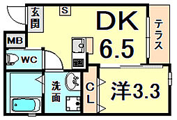 ワコーレヴィータ神戸駅ＮＯＲＴＨ 1階