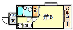 ダイアパレス水木通弐番館 7階/706