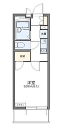 レオパレス兵庫駅南通り 1Kの間取図画像