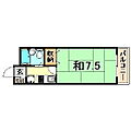 ゴールドハイツ祇園2階3.9万円