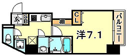 パシフィックレジデンス神戸八幡通 6階