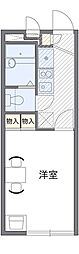 レオパレス野崎通A 1Kの間取図画像