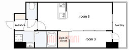 アドバンス神戸ラシュレ 8階/808