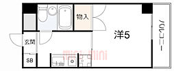 ポコアポコ須磨板宿 1Kの間取図画像