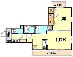 ロータス湊川公園 2階