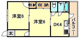 カーサ西山町 5階