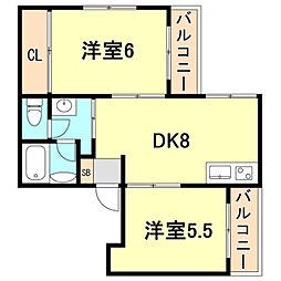 リゾネット柳原 1階/102
