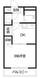 間取図画像 1DK
