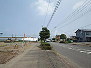 【前面道路】南東側　幅員13.0m　