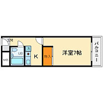 大阪府箕面市小野原東6丁目38-10（賃貸マンション1K・2階・24.00㎡） その2