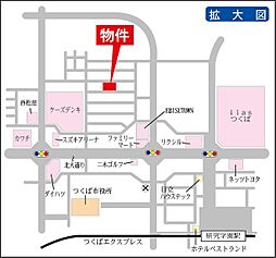 研究学園センターパーキング