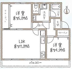 物件画像 所沢山口団地