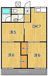 小八幡ハイツ 2階/2-B