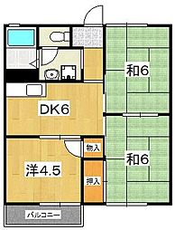 ビューテラスハイムB 1階/201