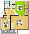 国土コーポ諏訪の森B棟4階5.0万円