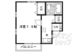 はみんぐ 1Kの間取図画像