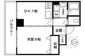 京都府京都市中京区御池通室町西入西横町（賃貸マンション1DK・11階・34.30㎡） その2