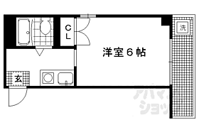 ソネット白川 101 ｜ 京都府京都市左京区一乗寺築田町（賃貸アパート1K・1階・16.19㎡） その2