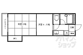 京都府京都市北区紫竹北栗栖町（賃貸マンション1DK・4階・24.86㎡） その2