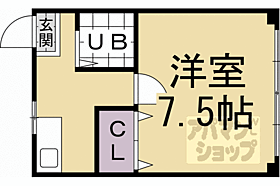 中田マンション 103 ｜ 京都府京都市左京区静市市原町（賃貸アパート1R・1階・20.00㎡） その2