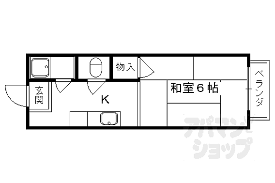 コーポヤシキ_間取り_0