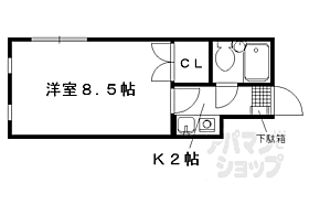 グランデスペランス 102 ｜ 京都府京都市左京区下鴨泉川町（賃貸マンション1K・1階・22.00㎡） その2