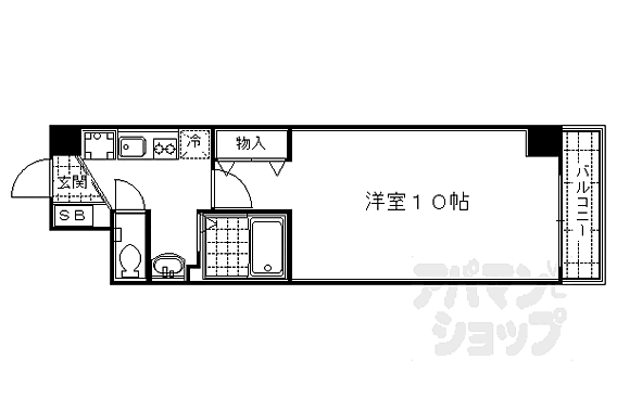 アルトシュロス四条大宮_間取り_0