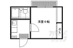 フィルビテッツァ高野 303 ｜ 京都府京都市左京区高野竹屋町（賃貸マンション1K・3階・18.82㎡） その2