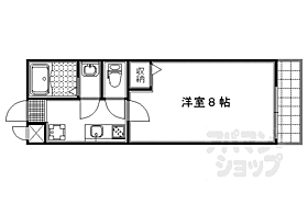 京都府京都市上京区相生町（賃貸マンション1K・1階・22.36㎡） その2