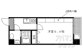 バウハウス北白川 302 ｜ 京都府京都市左京区北白川上別当町（賃貸マンション1K・3階・18.00㎡） その2