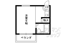 京都府京都市東山区上池田町（賃貸マンション1K・1階・16.25㎡） その2