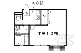 メゾンＨＡＬＵＮＡ 101 ｜ 京都府京都市左京区田中西春菜町（賃貸アパート1K・1階・28.98㎡） その2