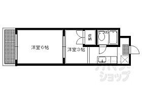 ＭａｉｓｏｎＣＲＥＷＳｉｃｈｉｊｏｊｉ 3B ｜ 京都府京都市左京区一乗寺払殿町（賃貸マンション2K・3階・24.00㎡） その2