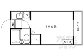 京都府京都市上京区仕丁町（賃貸マンション1K・4階・18.00㎡） その2