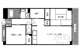 京都府京都市中京区西ノ京南聖町（賃貸マンション2LDK・2階・60.61㎡） その2