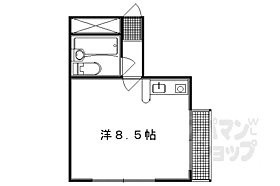 京都府京都市上京区東辰巳町（賃貸マンション1K・4階・20.16㎡） その2