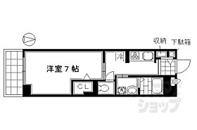 京都府京都市中京区壬生馬場町（賃貸マンション1K・5階・25.51㎡） その2