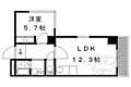 京福修学院第2マンション5階7.5万円