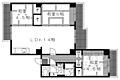 東大路高野第3住宅18棟2階9.0万円