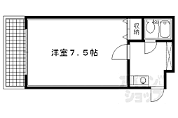 アーバンレジデンス神山台 1Kの間取図画像
